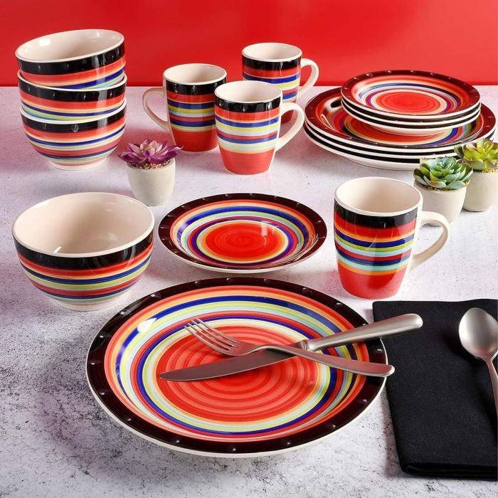 Maison & White 16-Piece Dinner Set