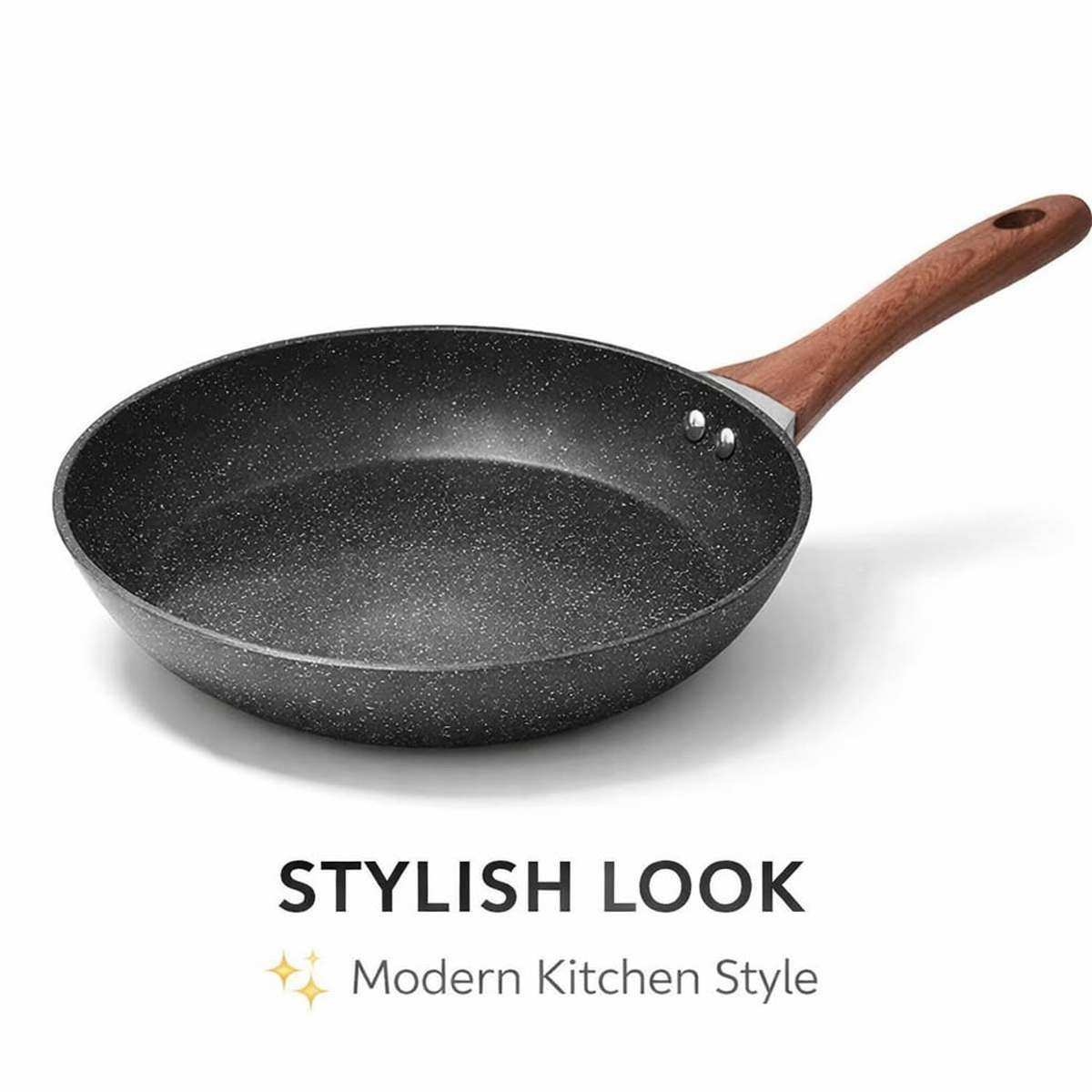Non Stick Chef's Pan Marble Wok – 26cm
