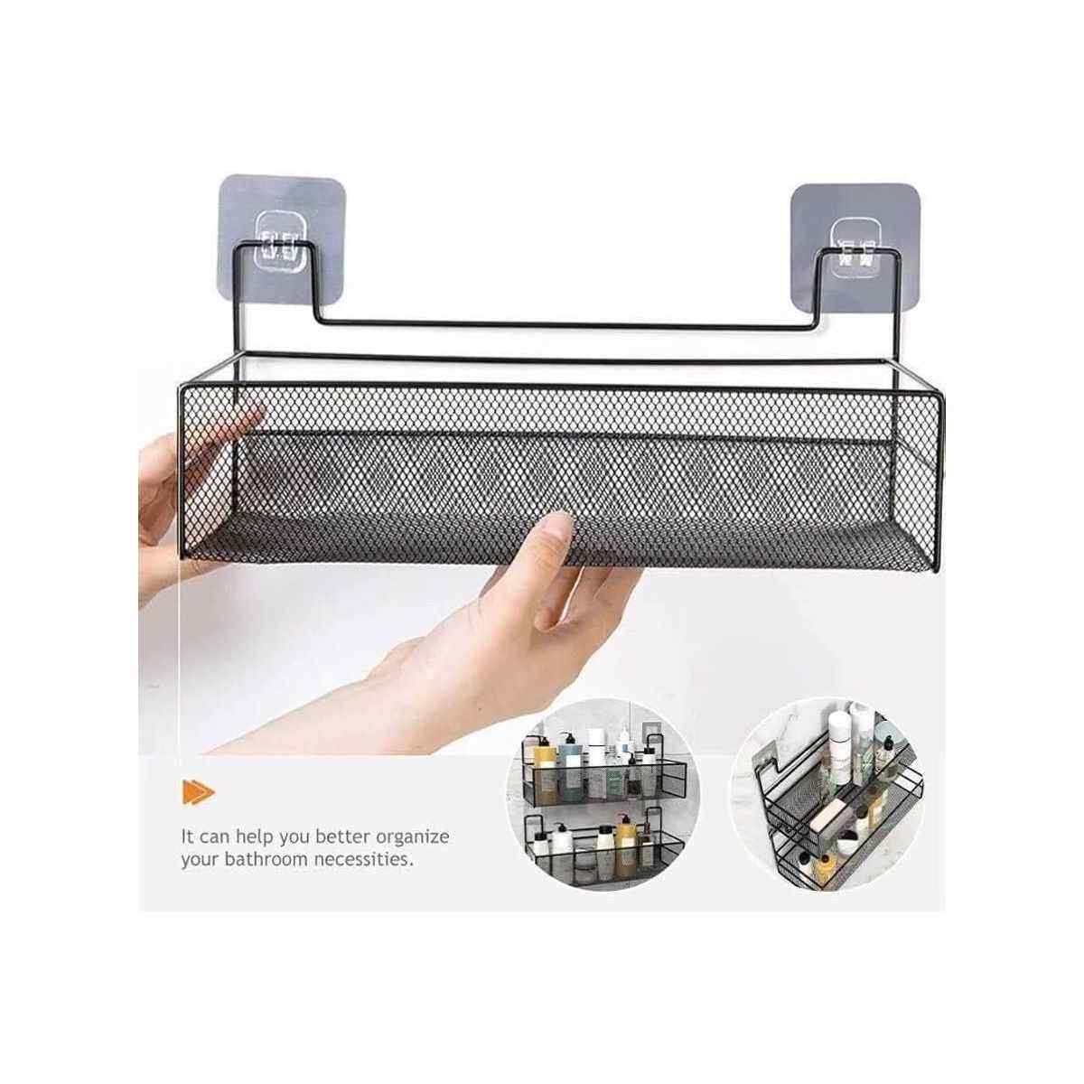 Organizer Wall Basket Shelf Hanging to Household Tools
