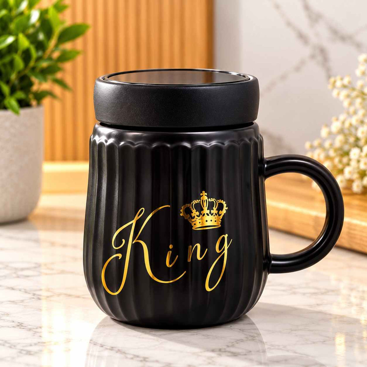 Premium Ceramic Coffee Mug (King or Queen) Print