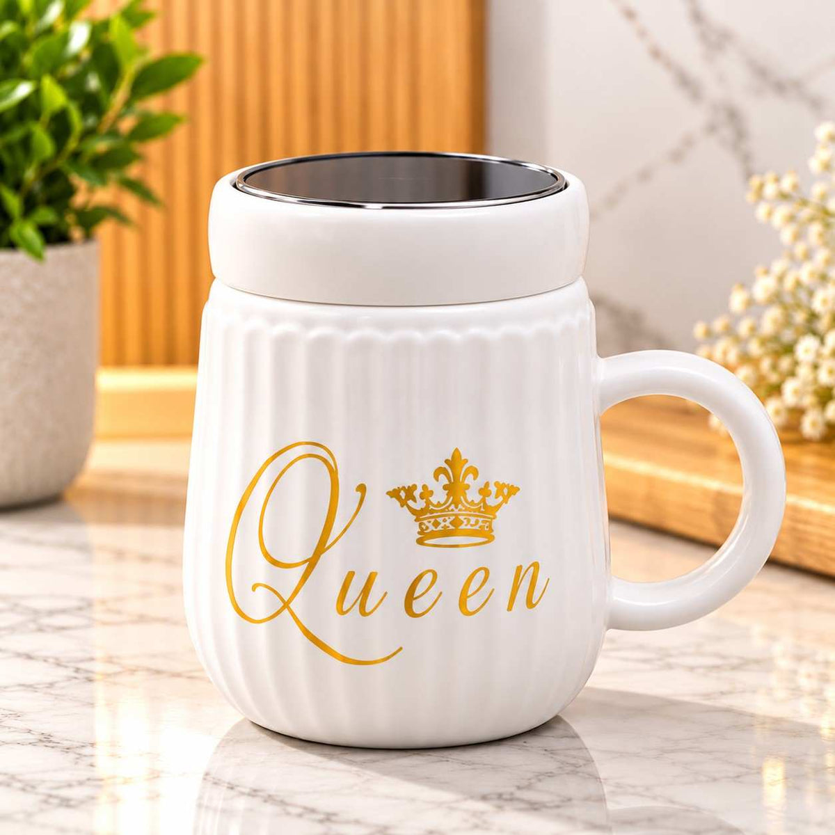 Premium Ceramic Coffee Mug (King or Queen) Print
