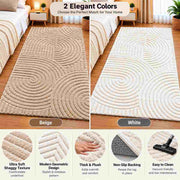 Rugs Living Room Rug Soft Carpet for Bedroom Non Slip 90X150CM