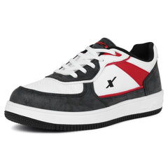 Sparx Men's High-Top Sneakers White-Black