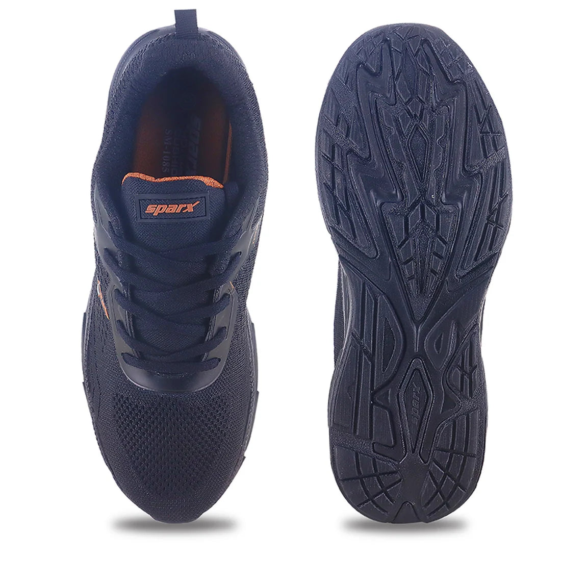 Sparx Men's Comfort Running Shoes All-Black Sole