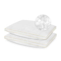Soft Fluffy Pillow with Hollow Fiber Fill