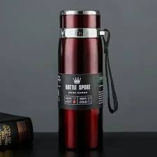 Stainless Steel Portable Thermos Flask Travel 1 Ltr