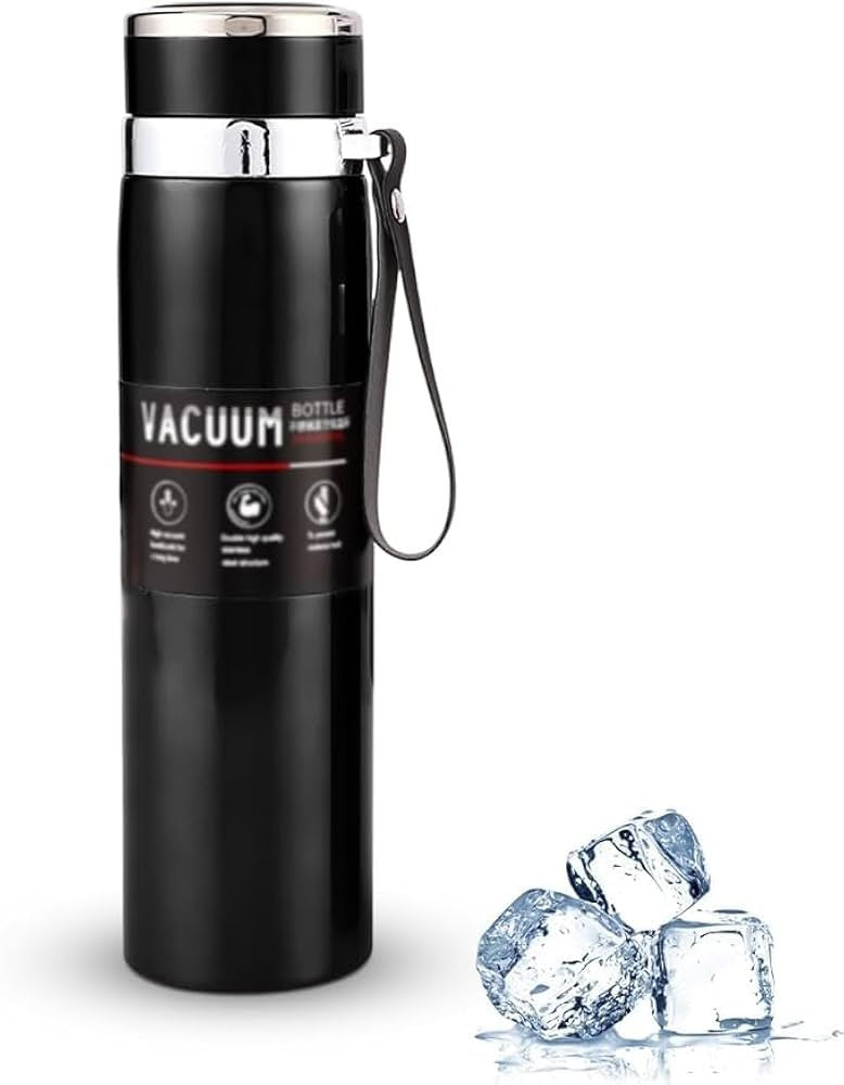 Stainless Steel Portable Thermos Flask Travel 1 Ltr