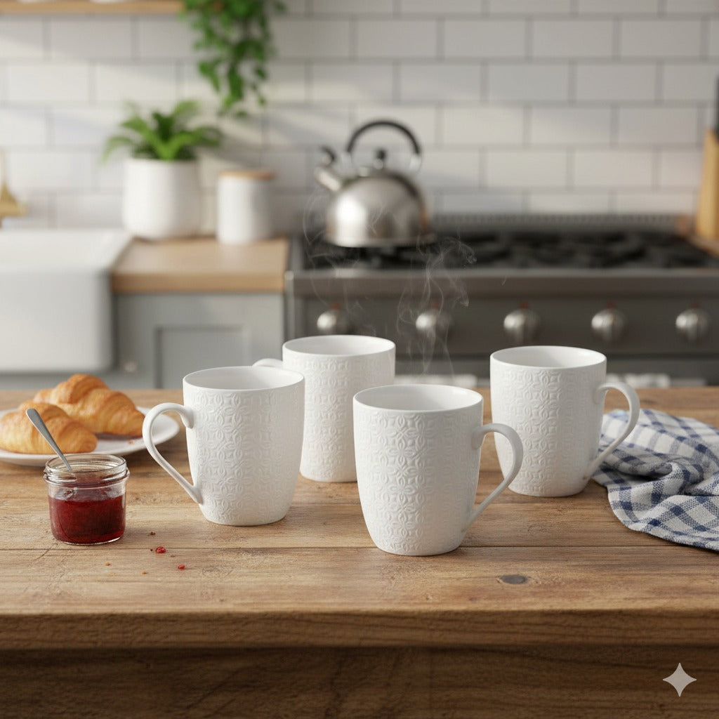 Tea and Coffee Cup Set 4pcs