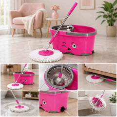 360° Spin Mop with Bucket
