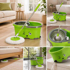 360° Spin Mop with Bucket