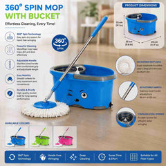360° Spin Mop with Bucket