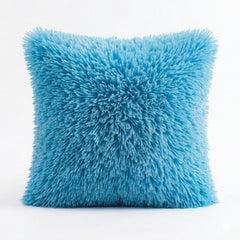 Fluffy Plush Throw Pillow Soft Furry Cushion