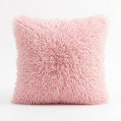 Fluffy Plush Throw Pillow Soft Furry Cushion