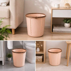 Modern Plastic Trash Can – Home Waste Bin Set