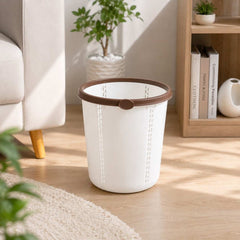 Modern Plastic Trash Can – Home Waste Bin Set