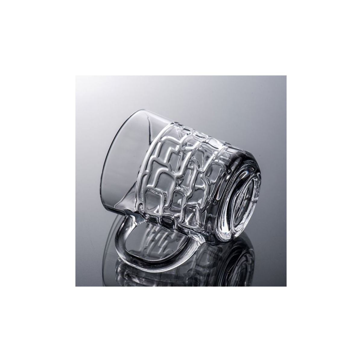 Glass 230ml Tea Mug - 6 PCs