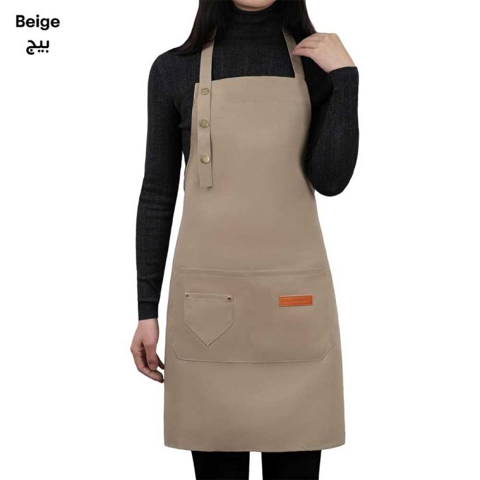 Kitchen Apron with Large Pockets