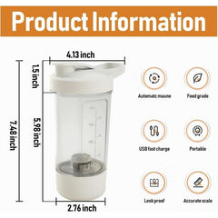 Premium Electric Protein Shaker Bottle 400ml