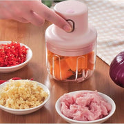 Rechargeable Wireless Mini USB Electric Garlic Chopper