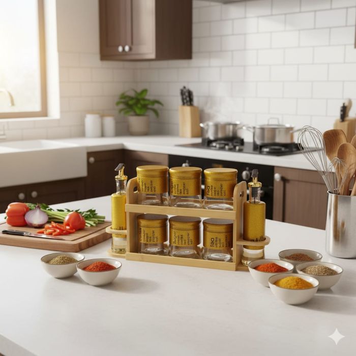 9 Pcs Kitchen Organizer Set