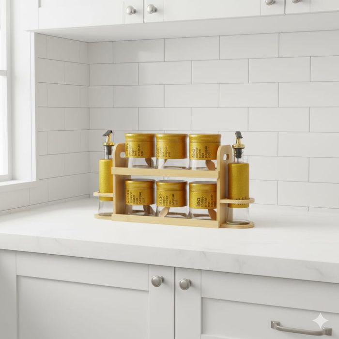 9 Pcs Kitchen Organizer Set