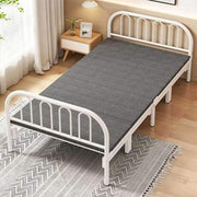 Single Folding Metal Bed 77×90×190 cm