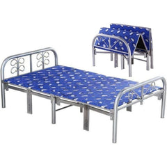 Single Folding Metal Bed 90×190 cm