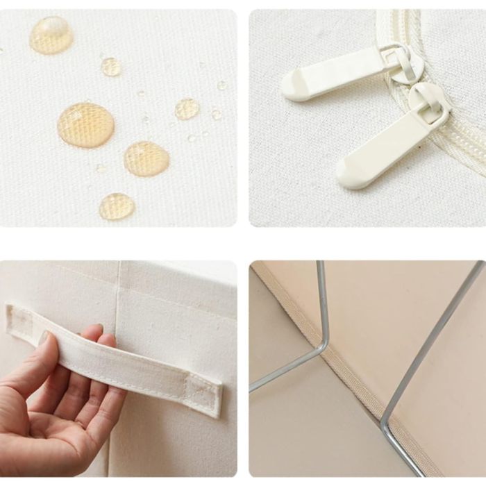 Multifunctional Foldable Fabric Storage Box