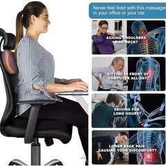 Rechargable Neck & Body Massage Pillow with Heat