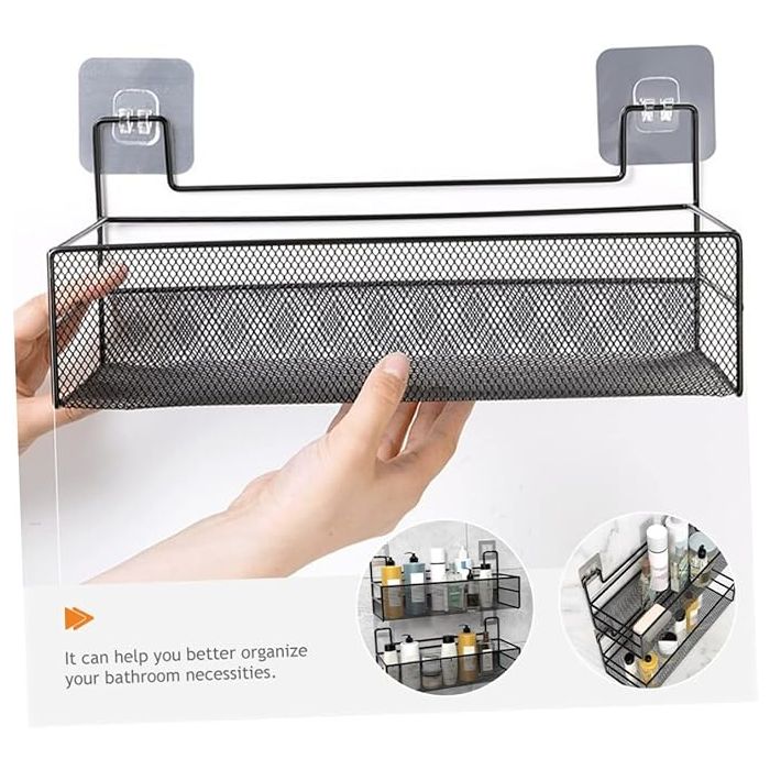 سلة جدارية منظمة معلقة لأدوات المنزل