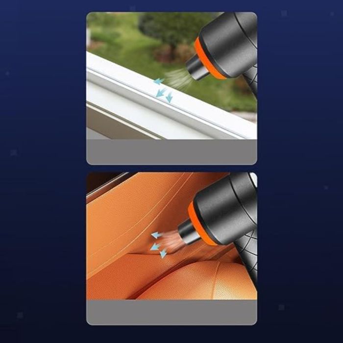 مكنسة كهربائية للسيارة قابلة لإعادة الشحن بقوة 120 واط