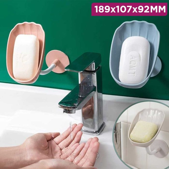 Soap Holder with Self Adhesion Sticker 189 x 107 x 92mm