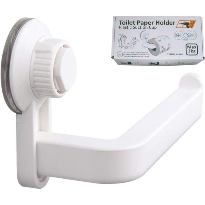 Toilet Paper Holder with Suction Cup