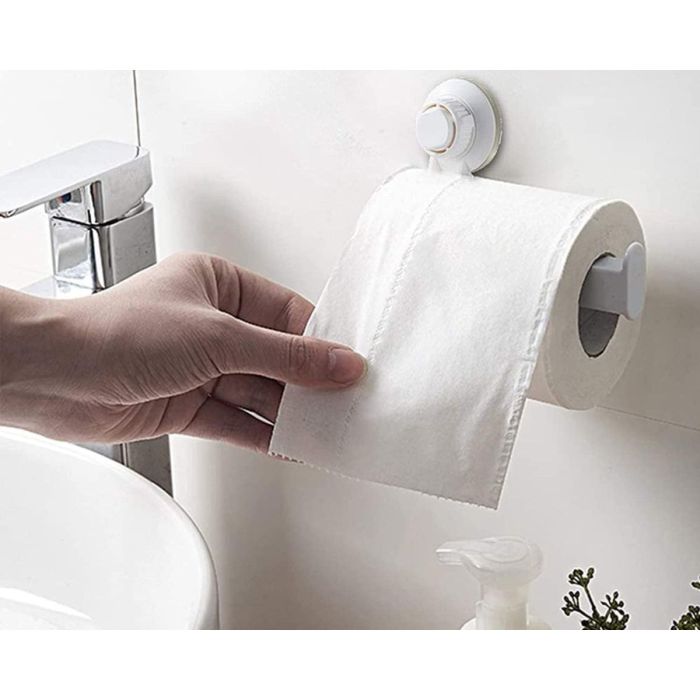 Toilet Paper Holder with Suction Cup